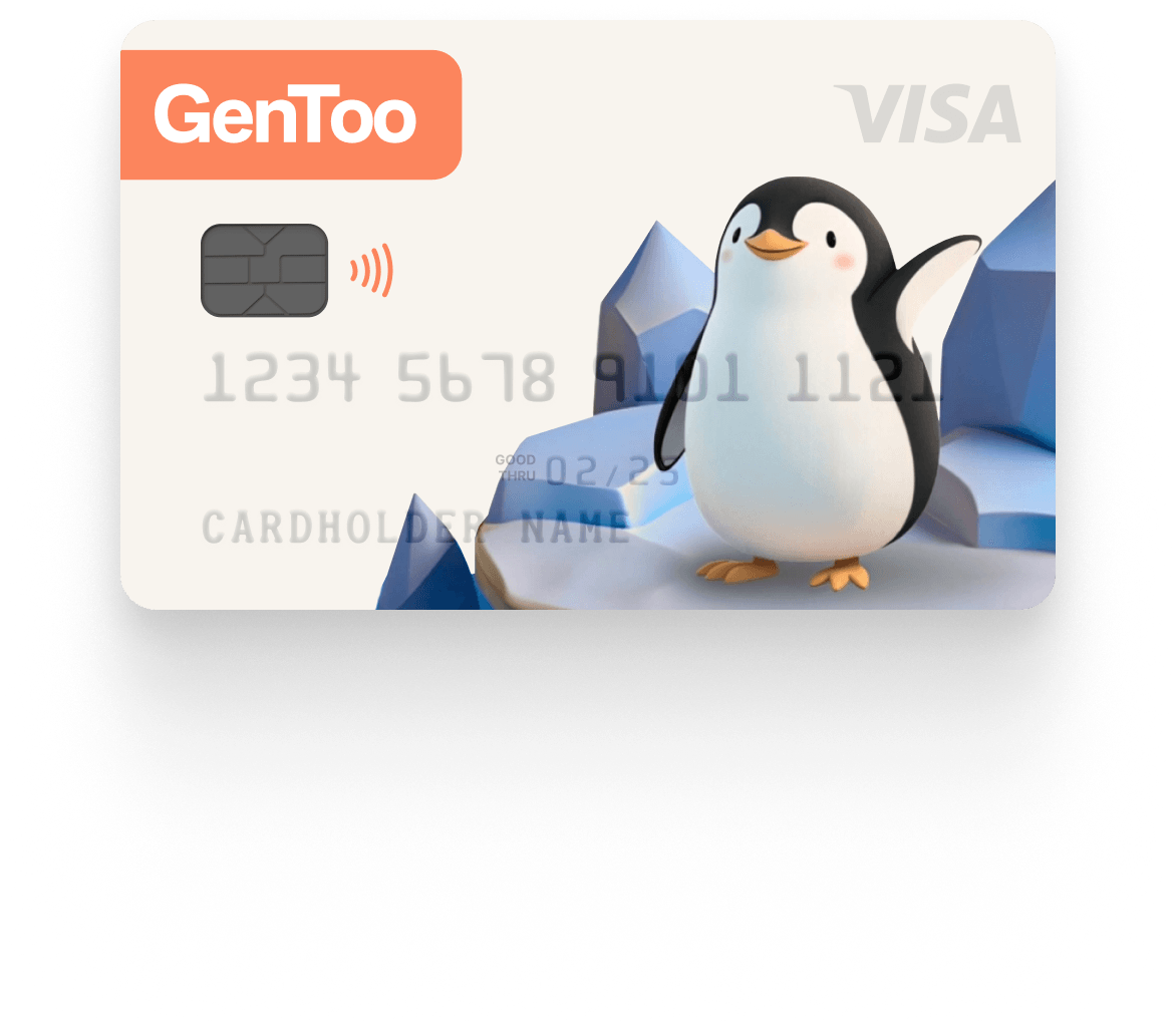 GenToo Card Front