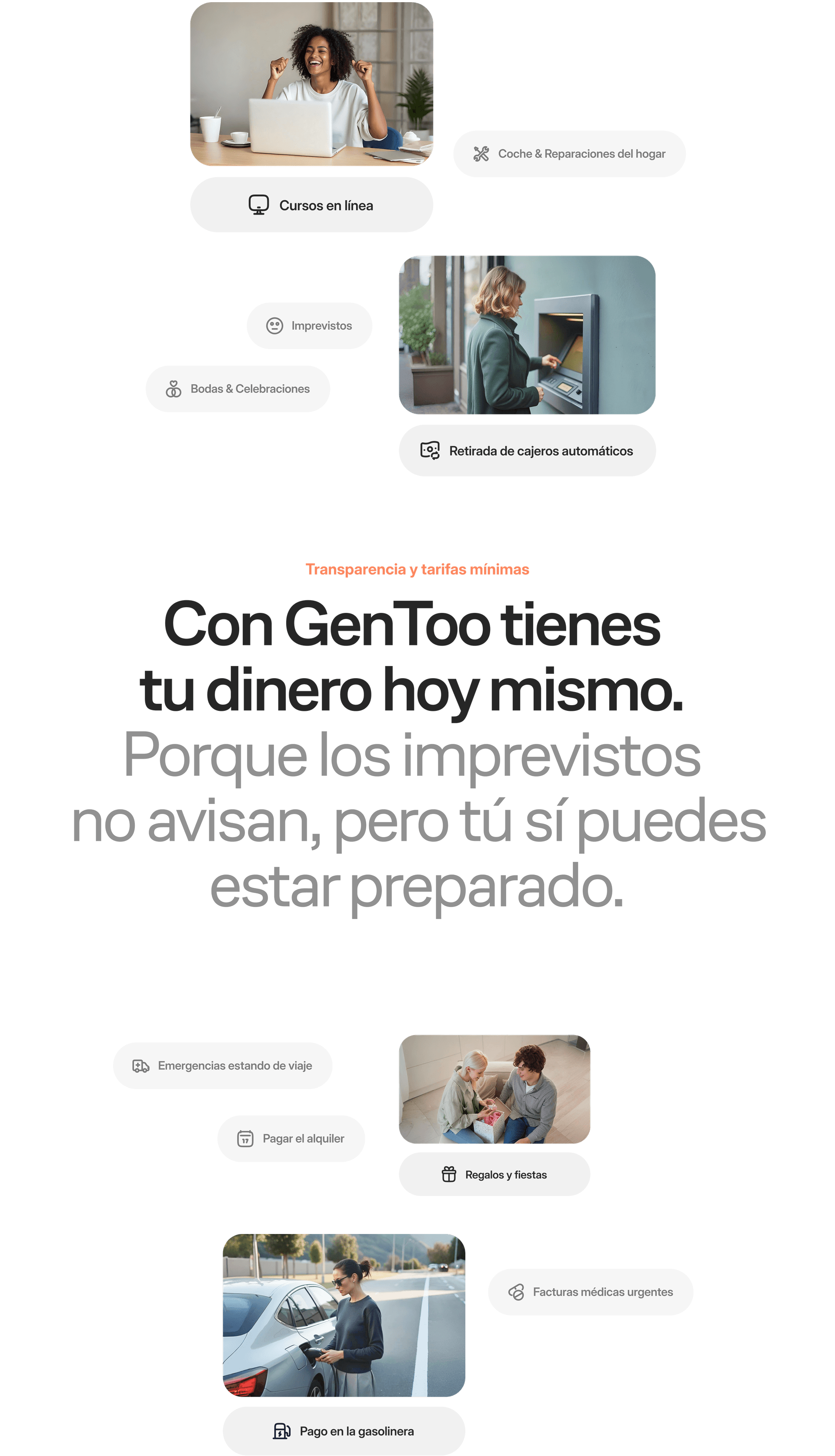 Transparencia y tarifas mínimas