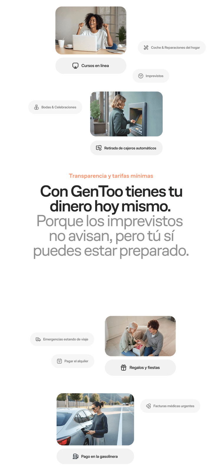 Transparencia y tarifas mínimas